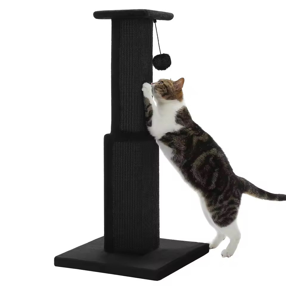 Miwaoo Luxury Sisal Cat Scratching Tower With Hanging Toy