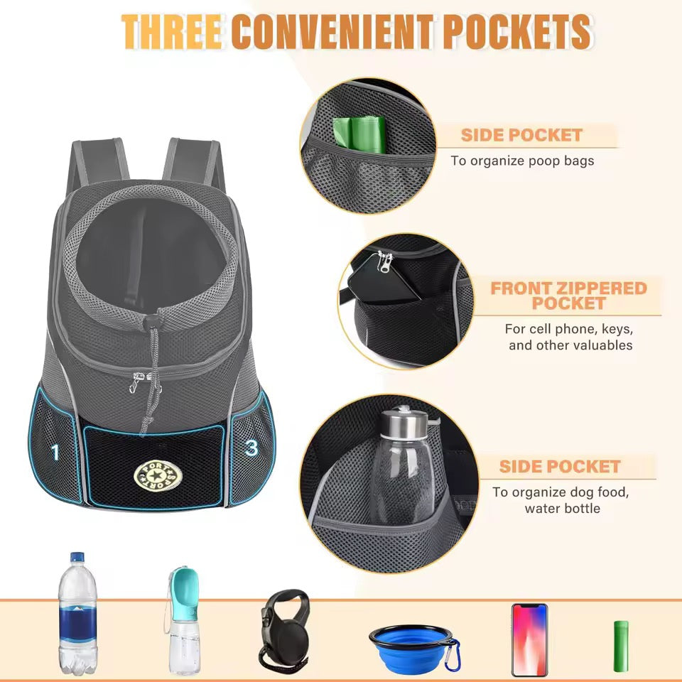Miwaoo™ Breathable Pet Travel Backpack