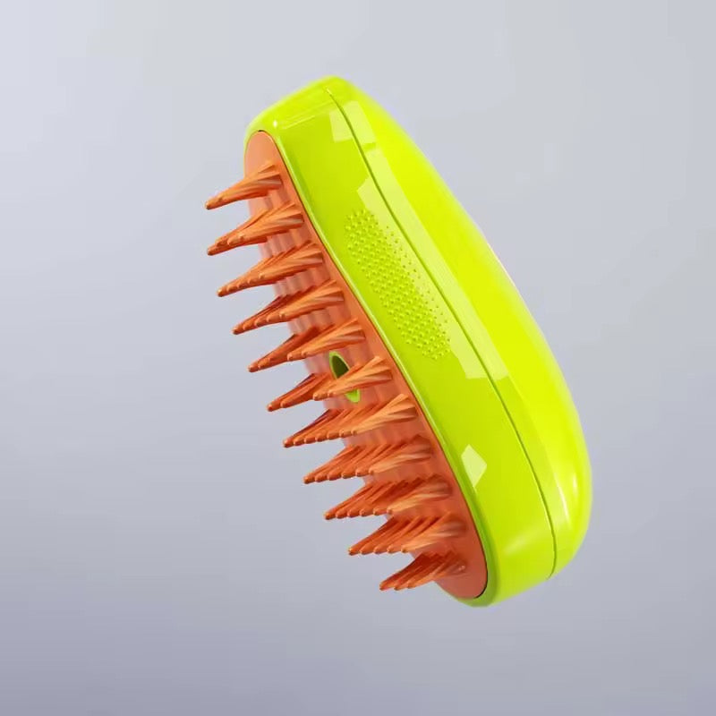 3-in-1 Pet Steam Electric Grooming Brush