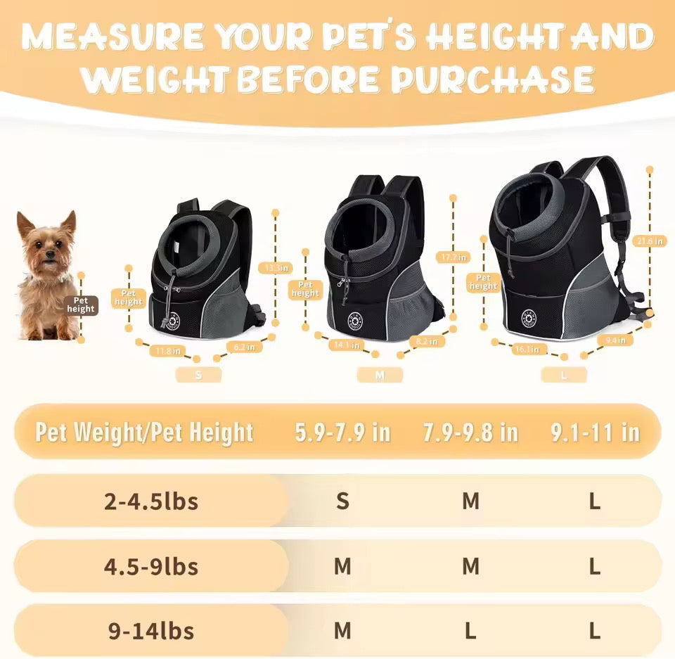 Miwaoo™ Breathable Pet Travel Backpack