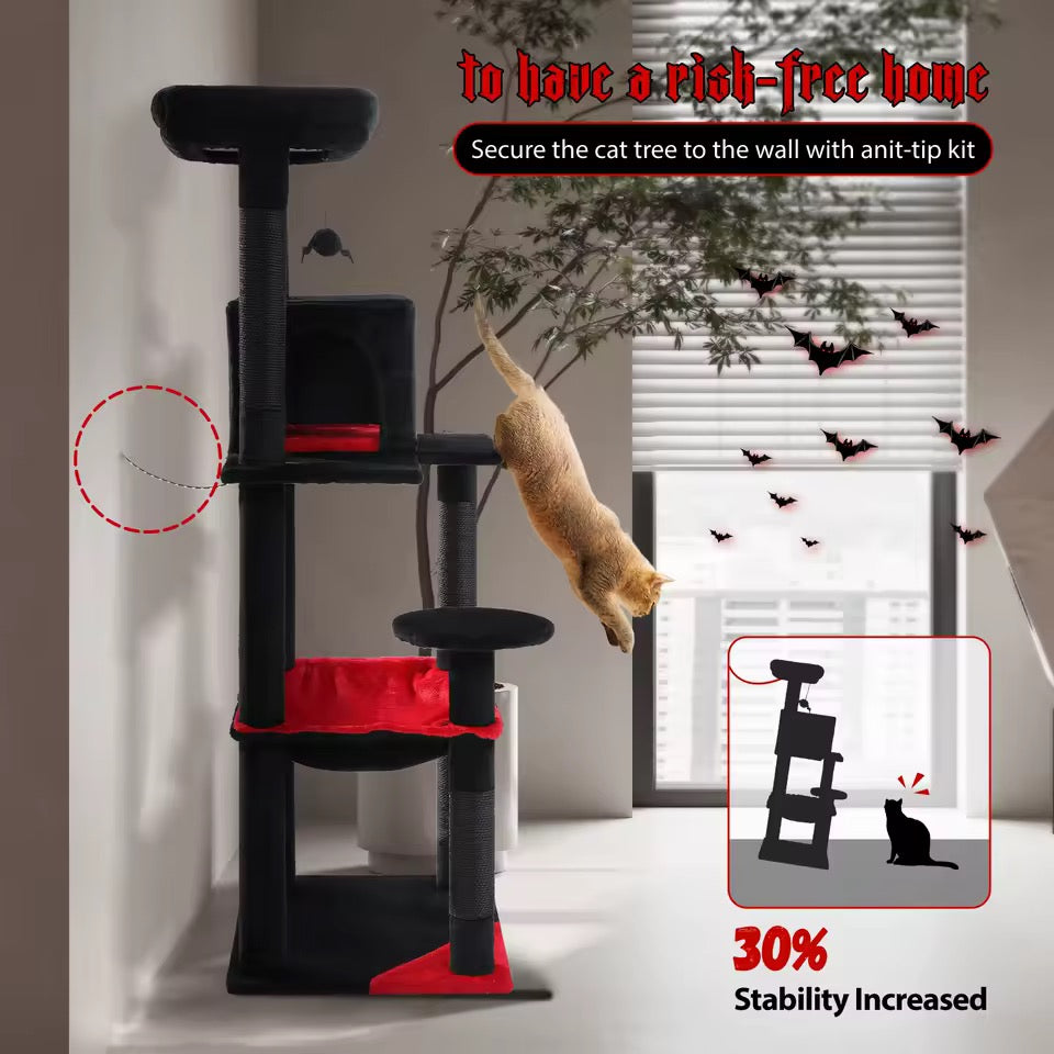 Miwaoo 5-Level Cat Tower