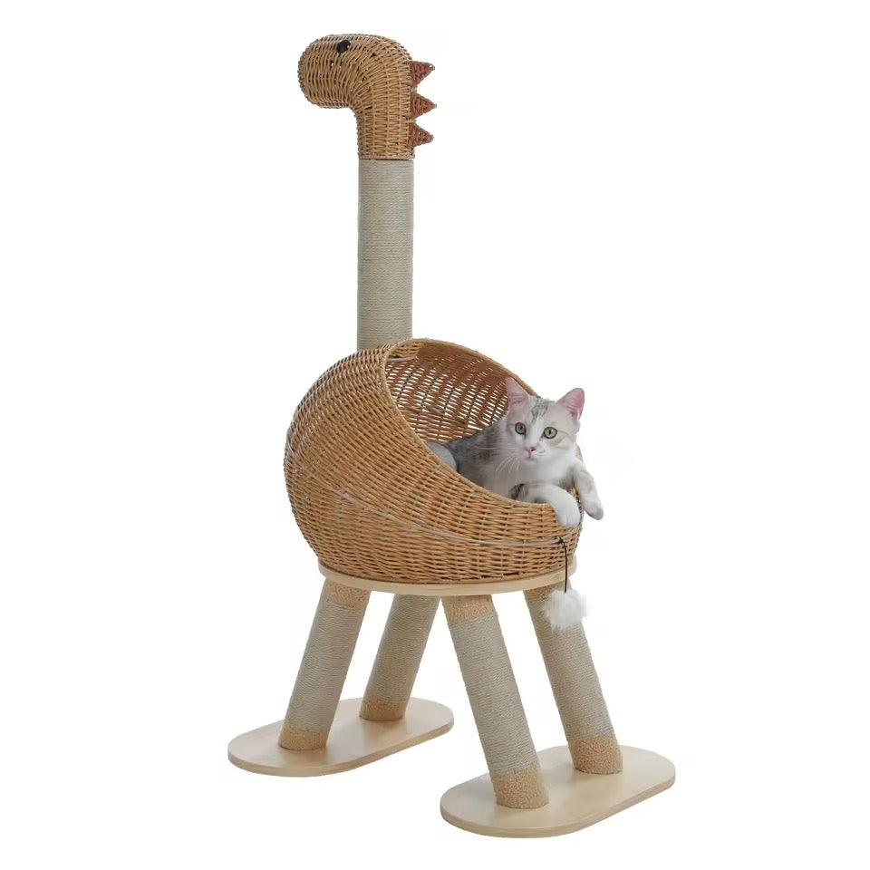 Dinosaur Luxury Cat Tree Tower