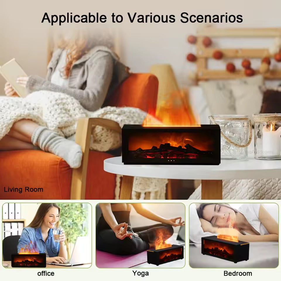 Miwaoo Aroma Cozy Flame Humidifier