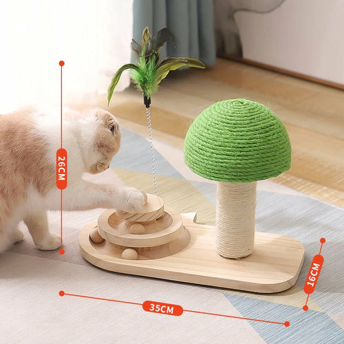 Miwaoo NatureScratch™ Cat Tree Toy