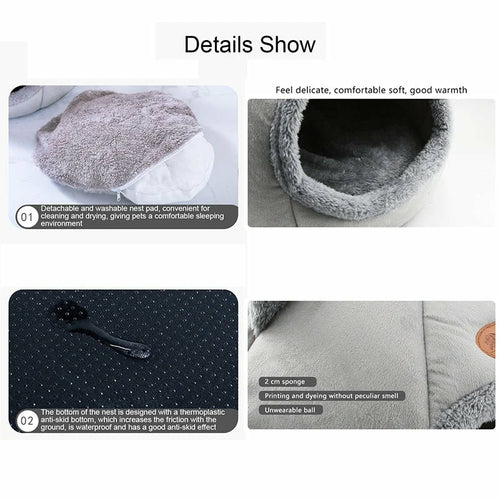 Miwaoo™ Cozy Cave Pet Bed